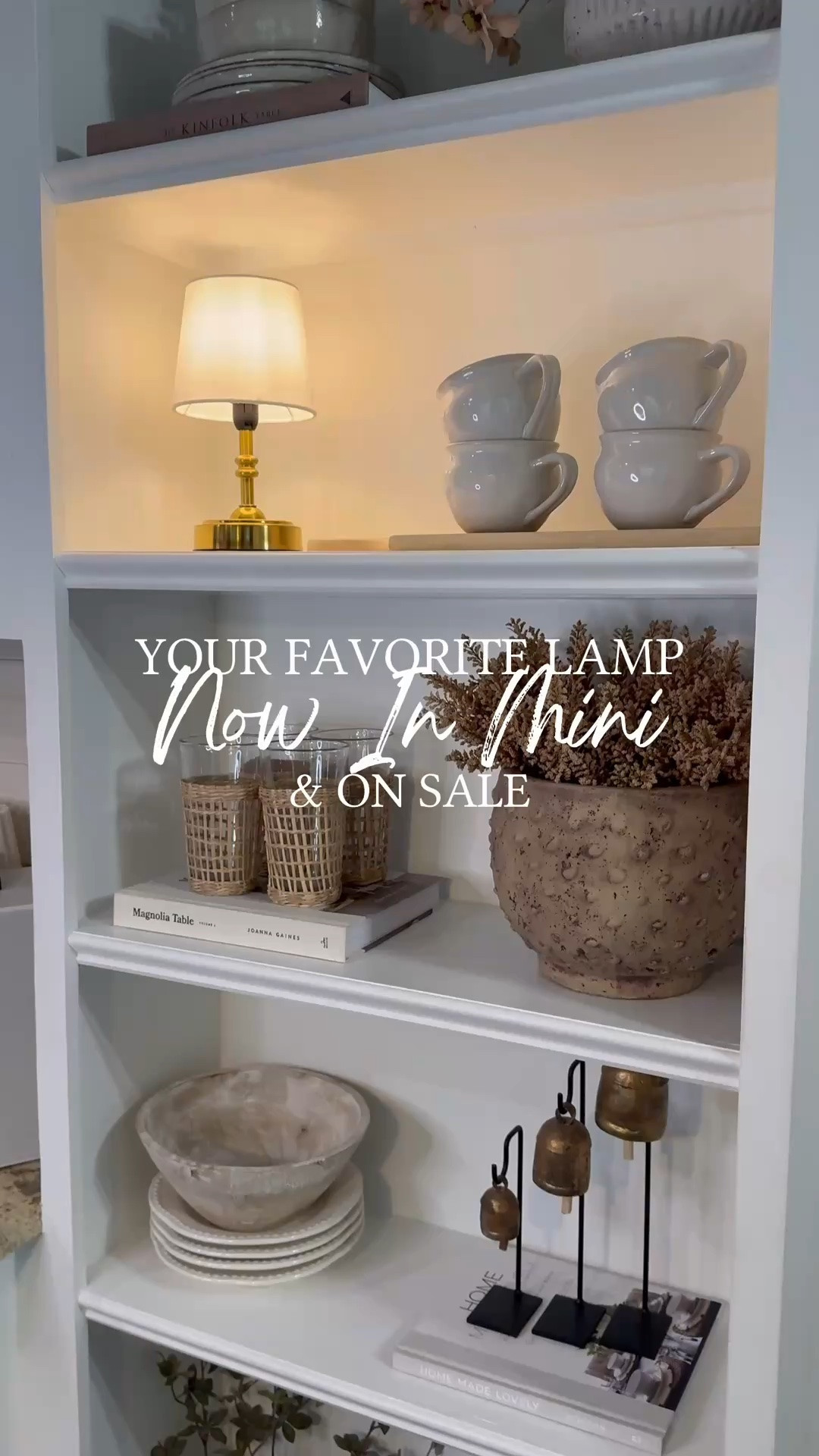 On Sale Mini Lamp, Major Style. Follow @farmtotablecreations on Instagram for more inspiration.

You know that cordless lamp I’m always talking about? Well… it just went mini! Same elegant design—still cordless, still cute, still giving glow. Just snack-sized and perfect for built-ins or little nooks. Because ambiance should fit anywhere. ✨

Kitchen Views | Summer Decor | Amazon Sale | Amazon Prime | Amazon | Amazon Home Finds | Loloi Rugs | Kitchen Decor | Kitchen Storage | Amazon Must Haves | Kirchen Shelves | Home Decorating | Decor Ideas | Budget Friendly Decor | Home Inspiration | Built In’s | Fall Kitchen

#LTKSaleAlert #LTKHome #LTKSeasonal