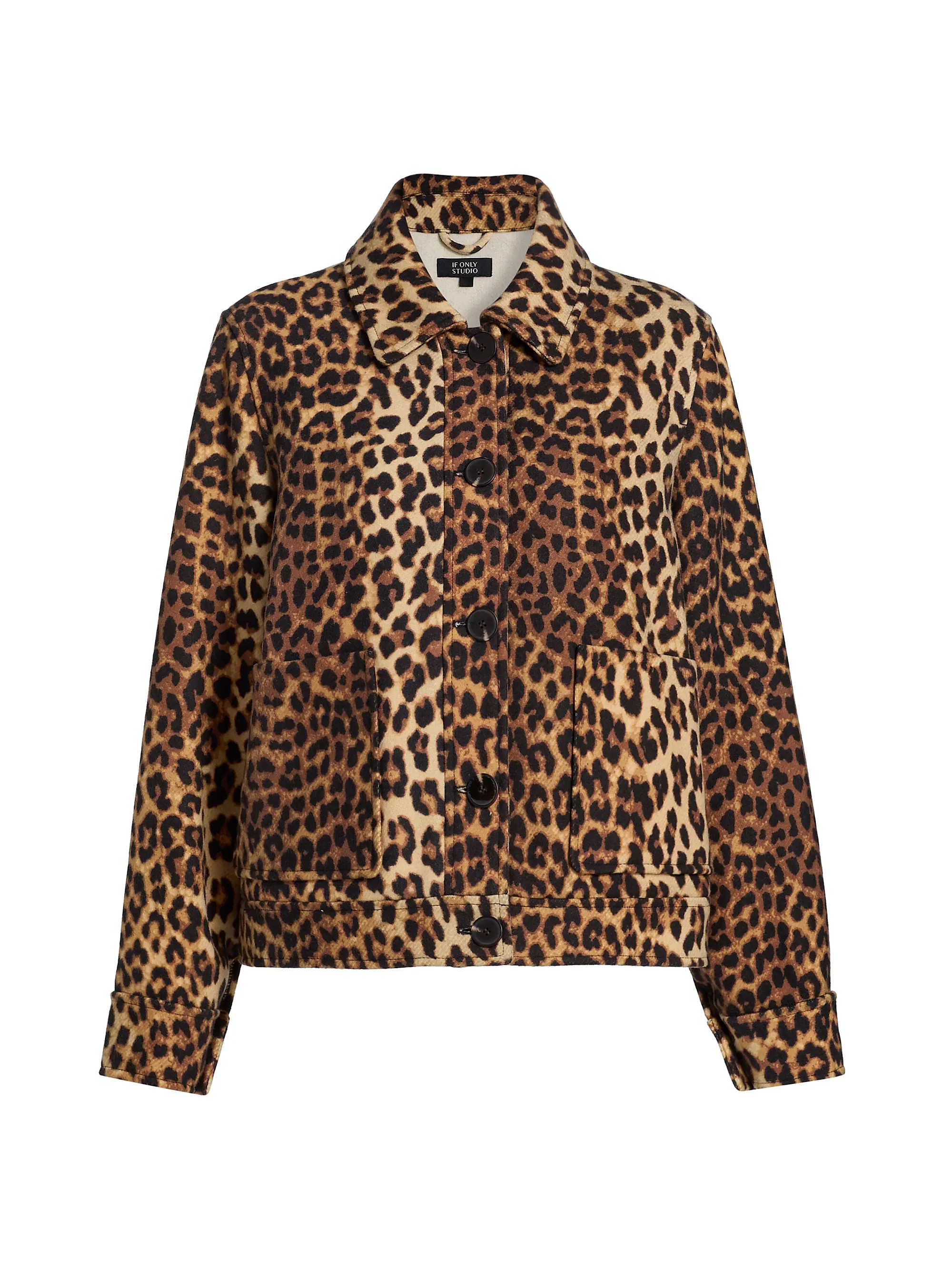 Leopard-Print Jacket | Saks Fifth Avenue