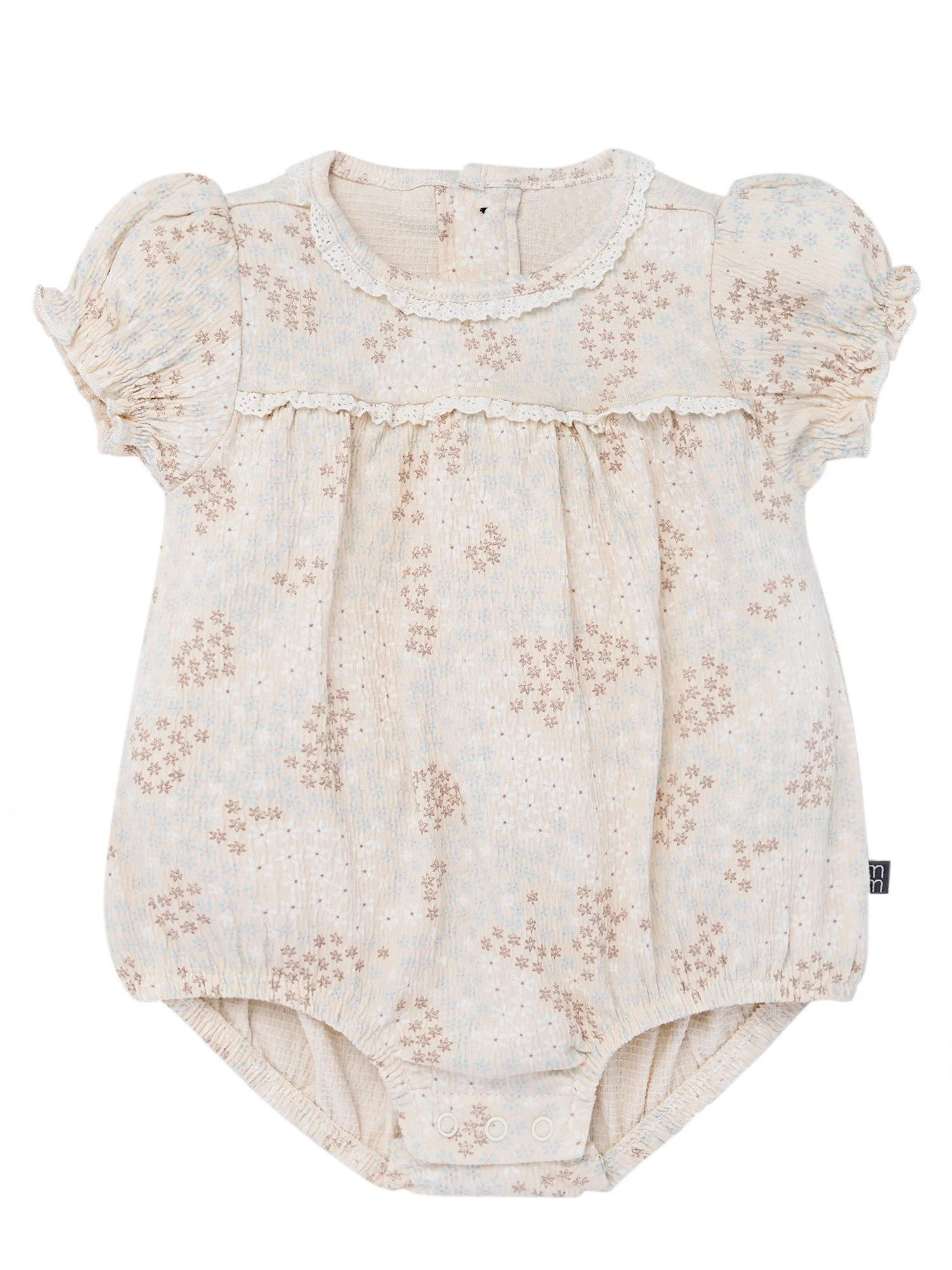 Modern Moments by Gerber Baby Girl Bubble Romper, Sizes 0/3 Months - 24 Months - Walmart.com | Walmart (US)