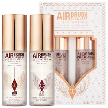 Mini Airbrush Flawless Setting Spray Duo Set - Charlotte Tilbury | Sephora | Sephora (US)