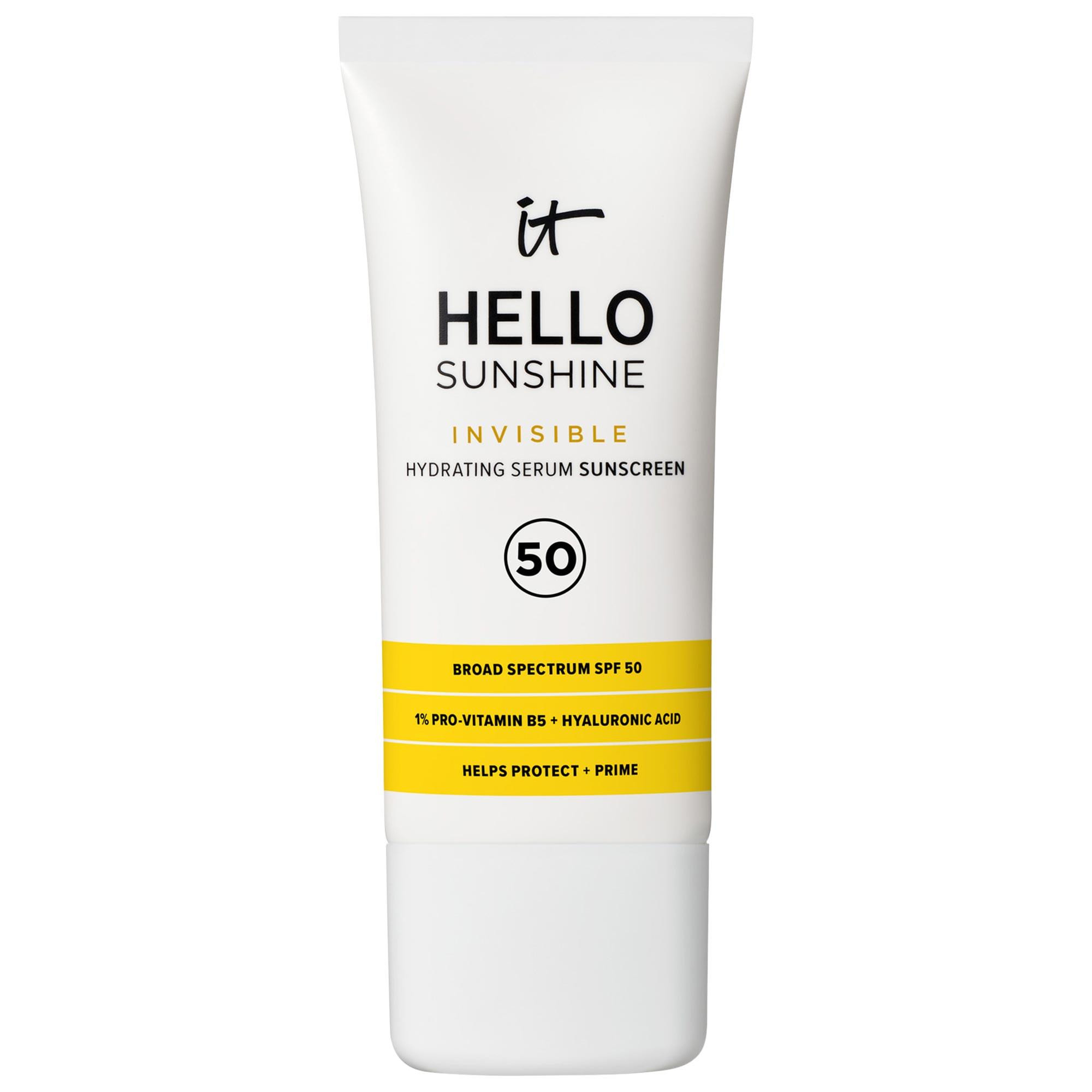 IT Cosmetics Hello Sunshine Invisible Sunscreen For Face SPF 50 1.7 oz / 50 mL | Sephora (US)