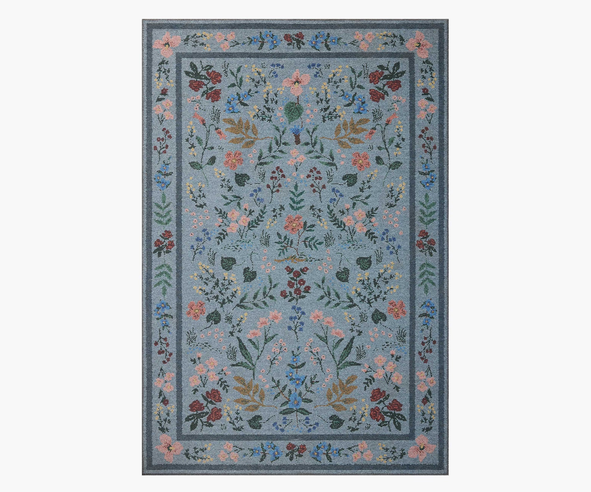 Wildwood Printed Rug - Wildwood Sage | Rifle Paper Co.