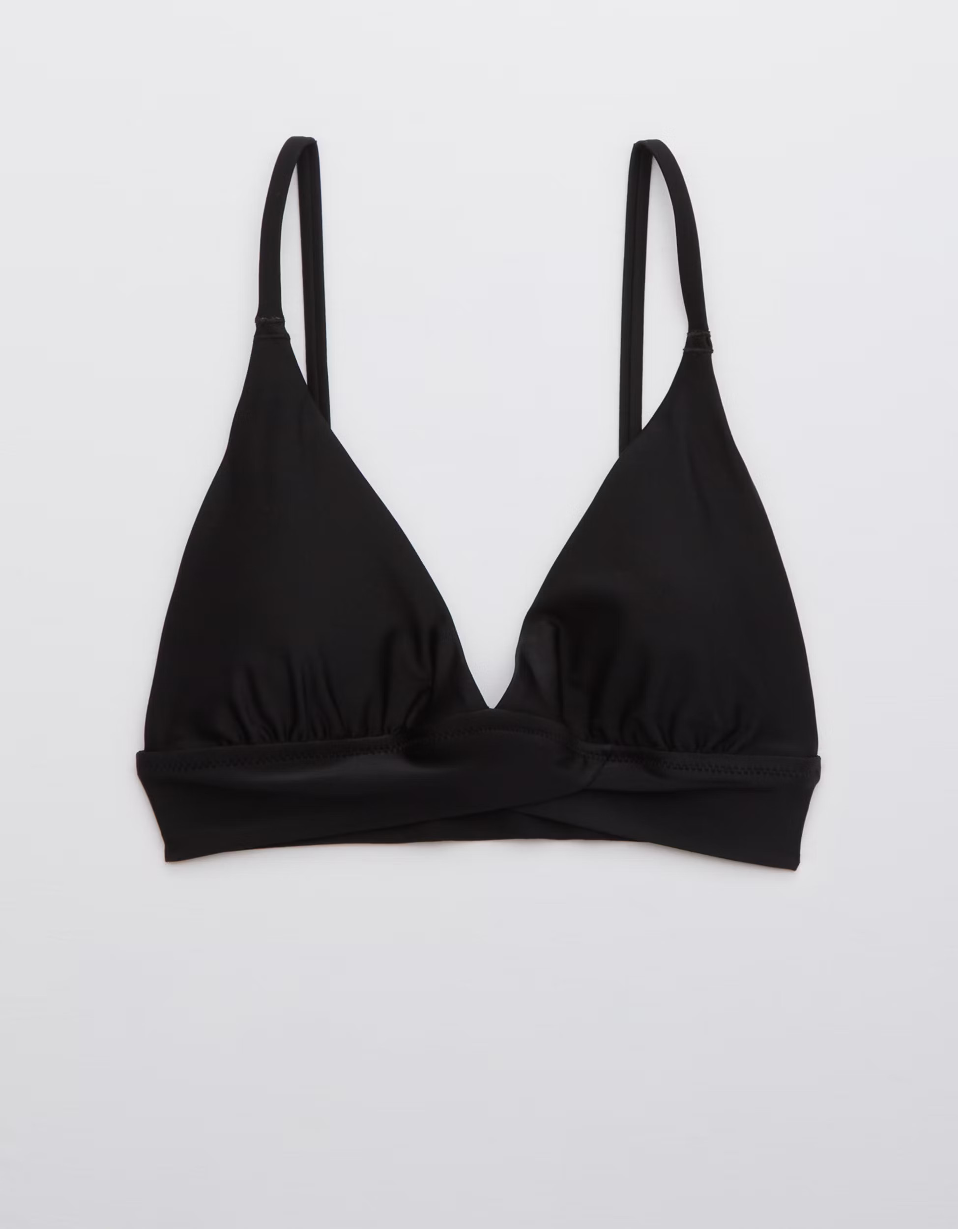 Aerie Crossover Triangle Bikini Top | American Eagle Outfitters (US & CA)
