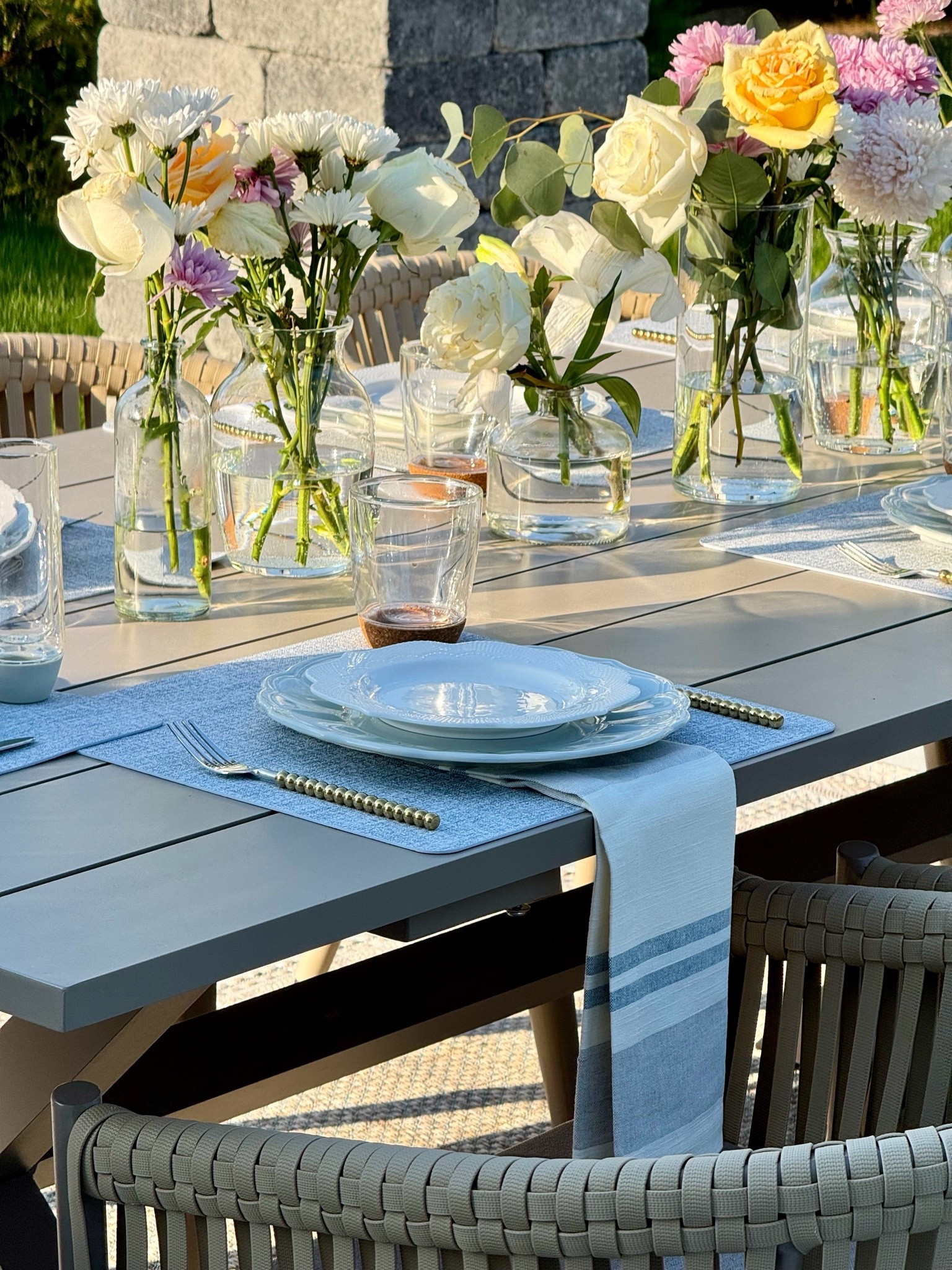 Tablescape | Dinnerware | Placemats | Nspkins | Outdoor Dinnerware

#LTKHome