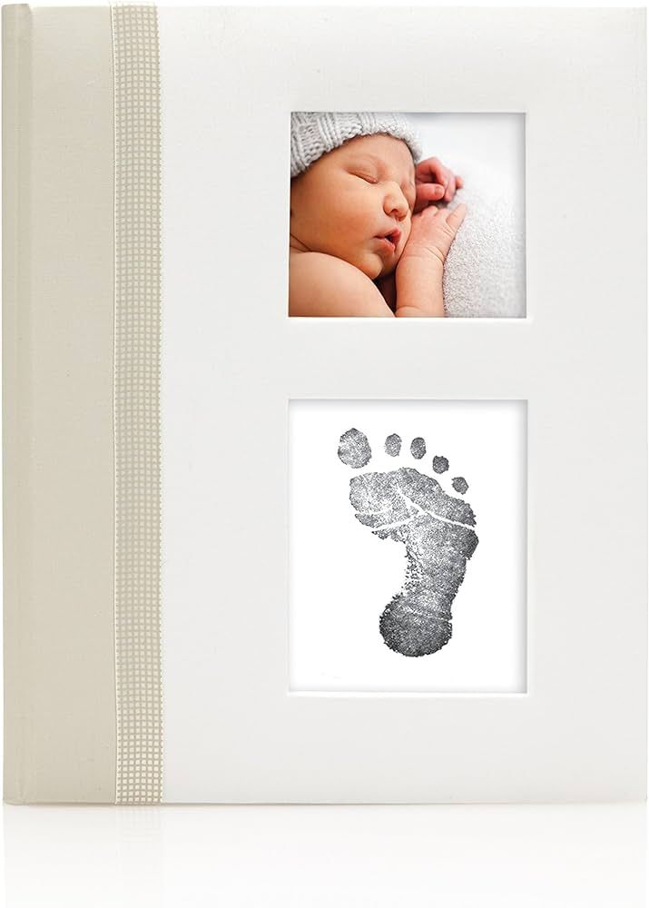 Pearhead First 5 Years Baby Memory Book with Clean-Touch Baby Safe Ink Pad to Make Baby’s Hand ... | Amazon (US)