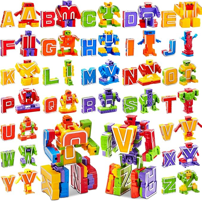JOYIN Alphabet Robots Toys for Kids, ABC Learning Toys, Alphabots, Letters, Toddlers Education To... | Amazon (US)