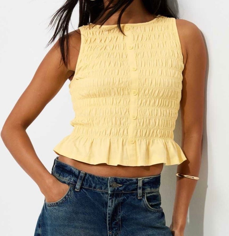 Butter Yellow Top 
Only £15.99