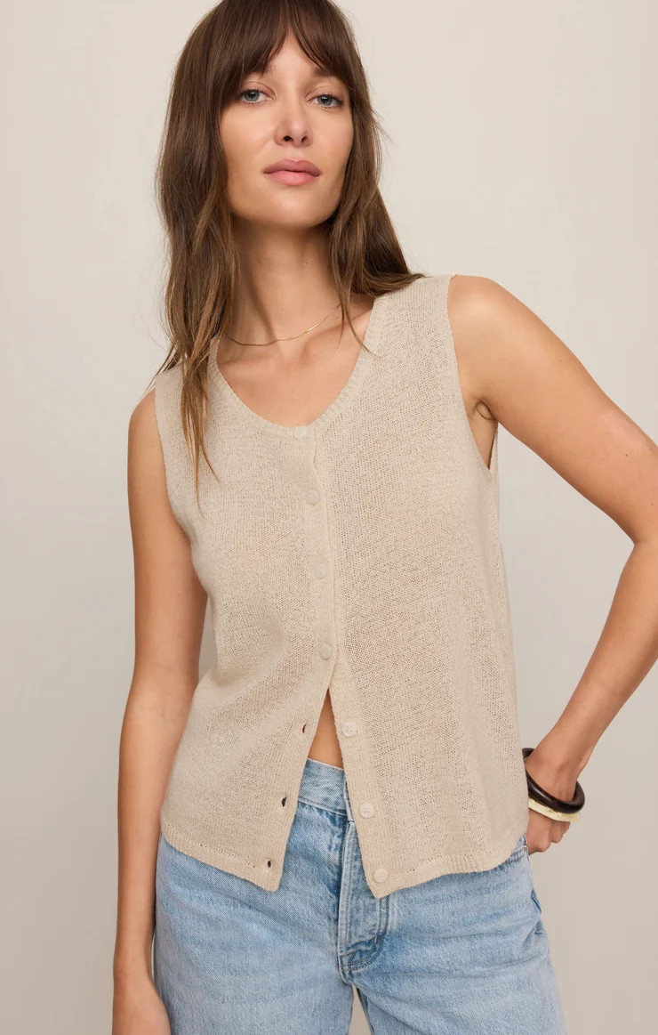 Syd Linen Knit Tank Vest | Z Supply