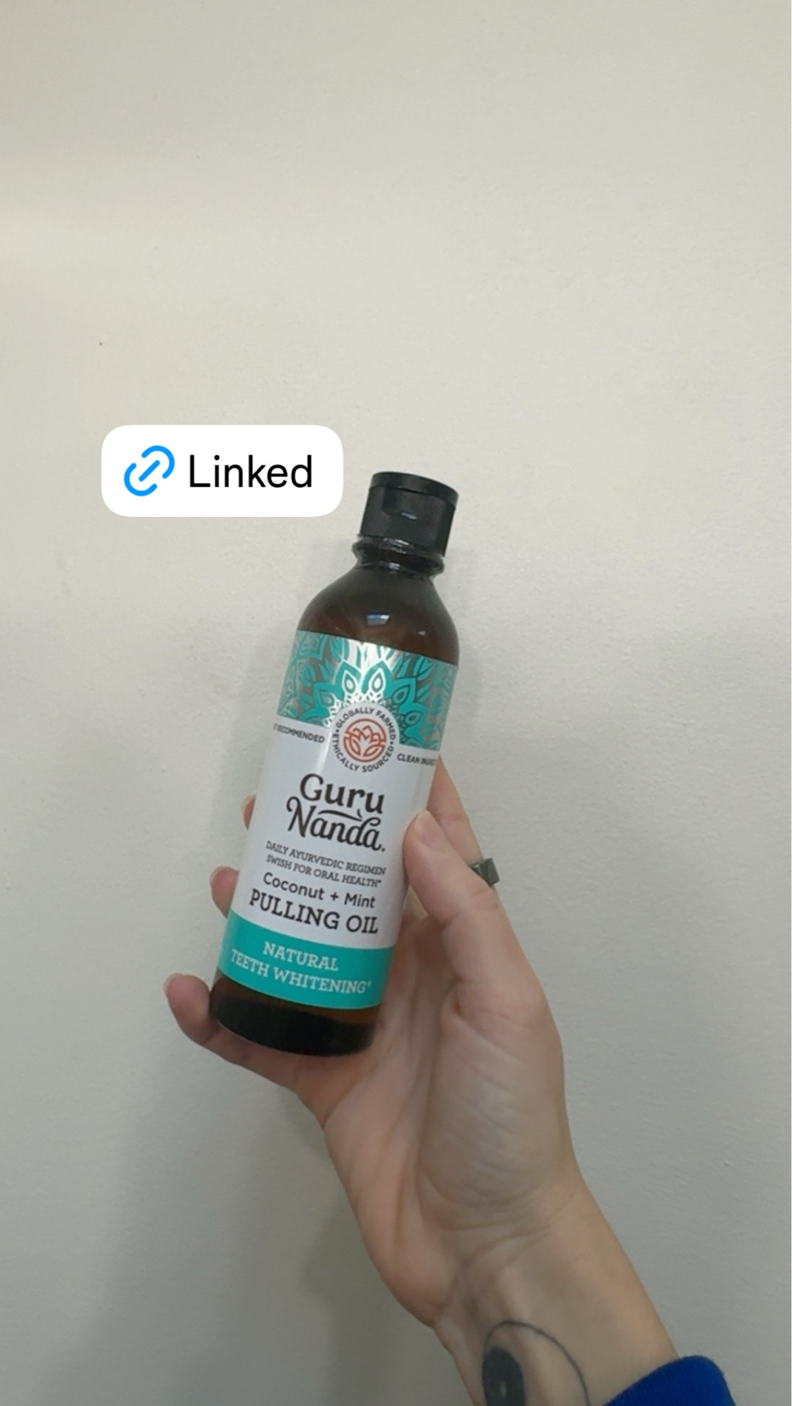 Whiter teeth + reduced sensitivity 