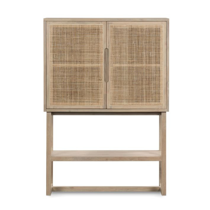 Yvette Woven Tall Cabinet (40") | West Elm (US)