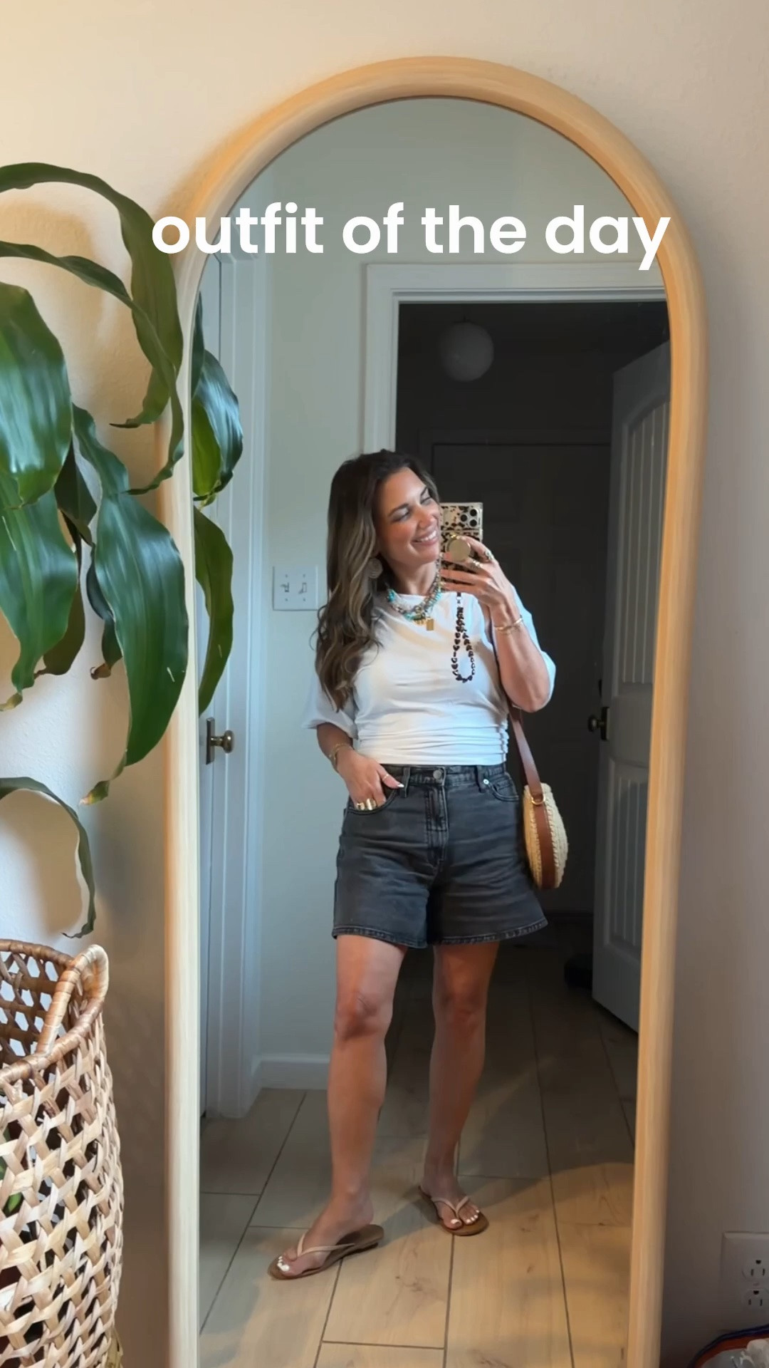 My white top is only $8.99 & so cute!!!! Wearing size medium. Basics are perfect for the summer!! My denim shorts are under $20 and still in stock!!!! 


#LTKmomlife #LTKootd #LTKSeasonal #summeroutfit #summerstyle

#LTKOver40 #LTKPetite