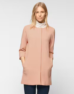 Softer Mantel mit 1/2-Ärmeln 'Edelina' | EDITED DE