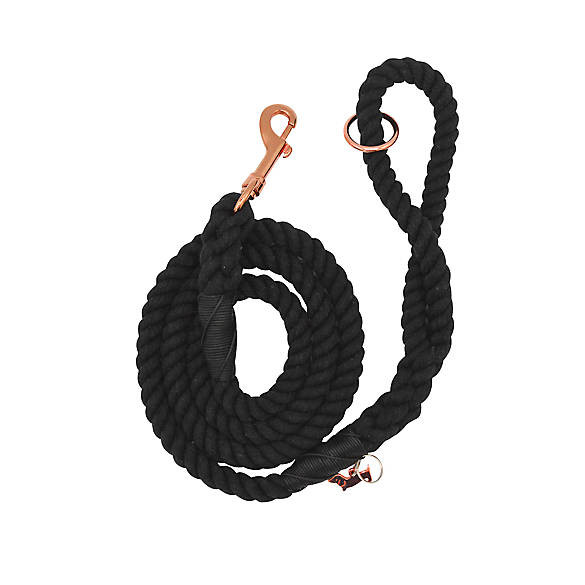 Sassy Woof Noir Rope Dog Leash: 5-ft long | PetSmart