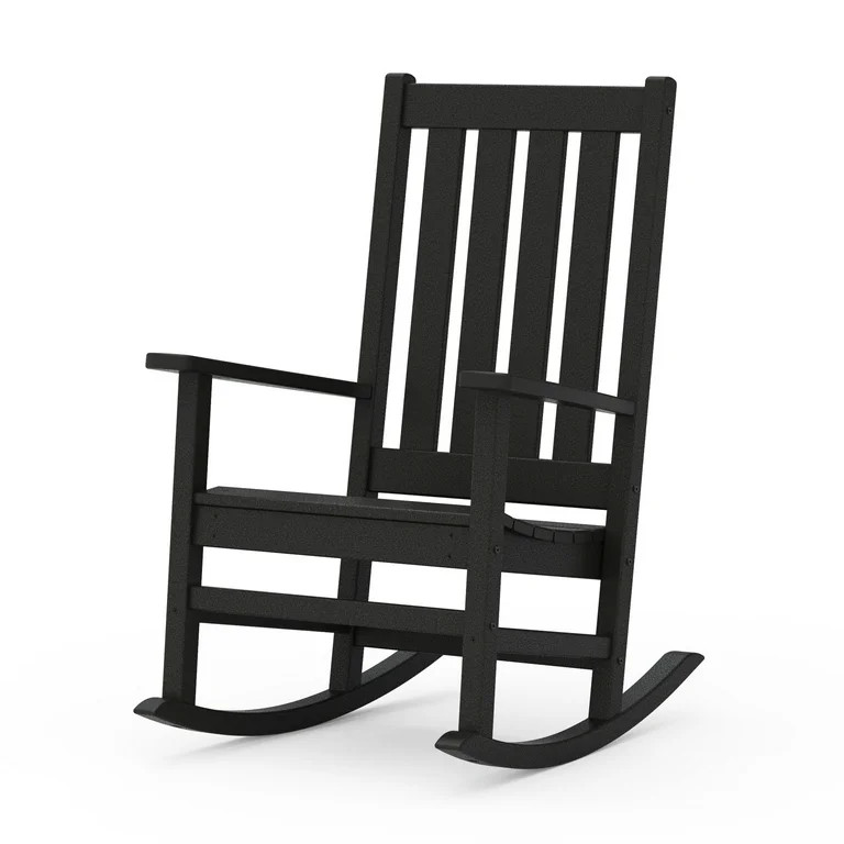 Better Homes & Gardens Southlake Outdoor Rocking Chair, All-Weather HDPE, Patio Seat for Porch, D... | Walmart (US)