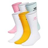 adidas Originals unisex-adult Trefoil Crew Socks (6-pair) | Amazon (US)