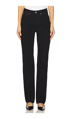 GRLFRND Sara Super High Rise Straight Jeans in Alameda St from Revolve.com | Revolve Clothing (Global)
