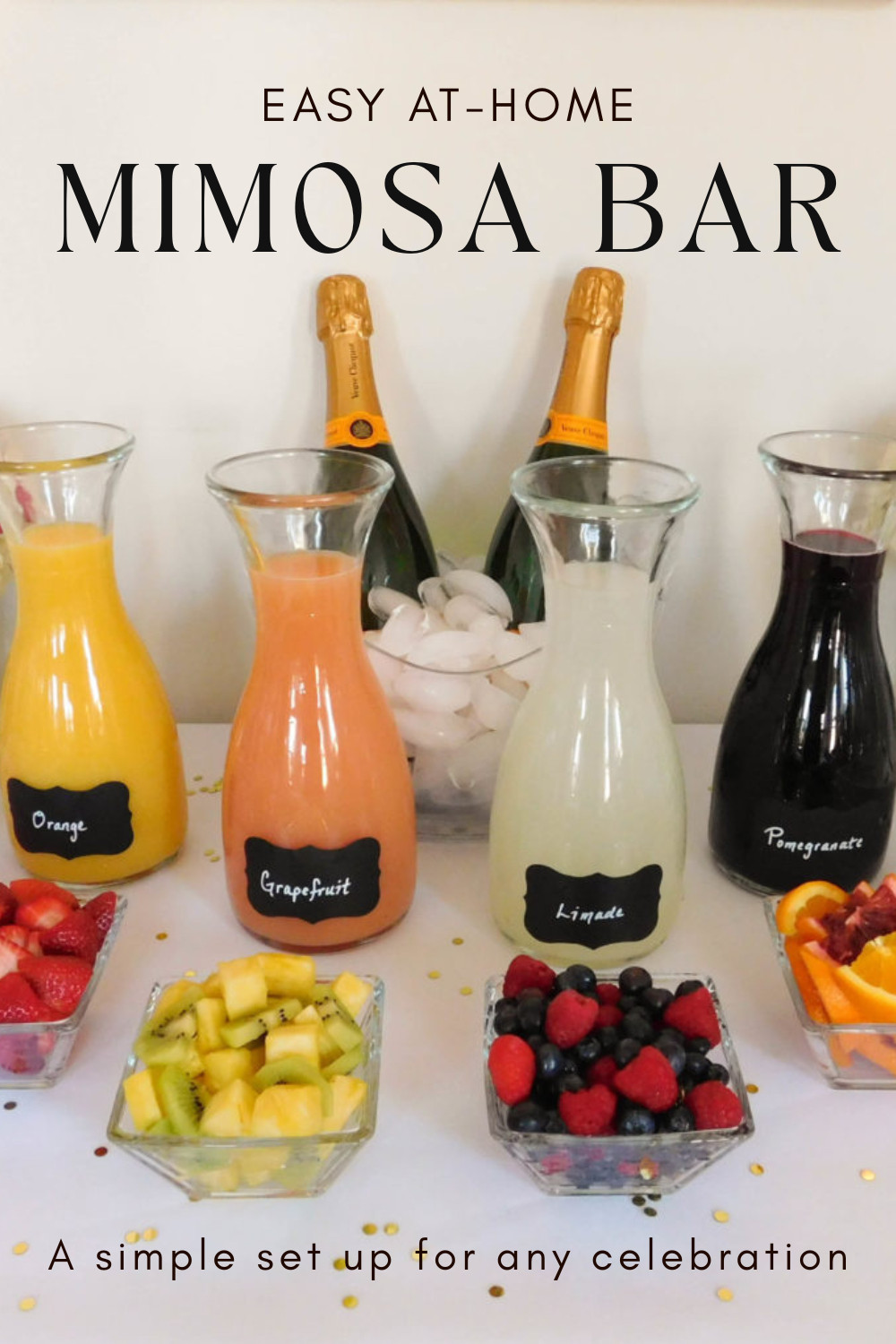 🥂 Hosting brunch just got easier (and prettier)!
This simple mimosa bar setup is one of my favorite ways to impress guests without the stress. Set it up in minutes and let everyone customize their own cocktail. Some go-to pieces: pretty glassware, carafes, and those little details that make it feel special.
Perfect for spring gatherings, baby showers, bridal brunches, Mother's Day, or just a sunny weekend with friends 💕
#LTKhome #LTKfind #brunchideas #mimosabar #hostingmadeeasy 

 #LTKHome