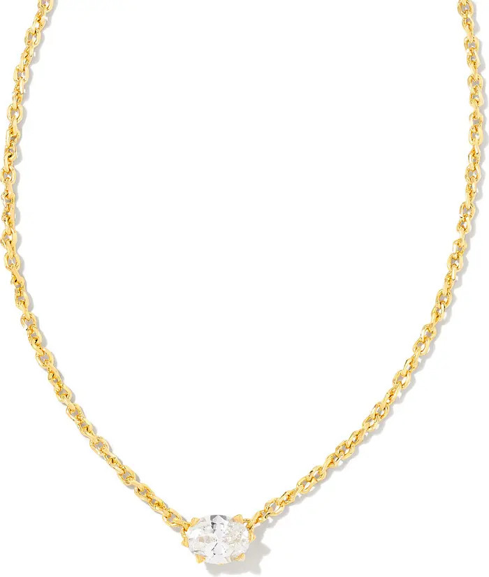 Cailin Cubic Zirconia Station Necklace | Nordstrom