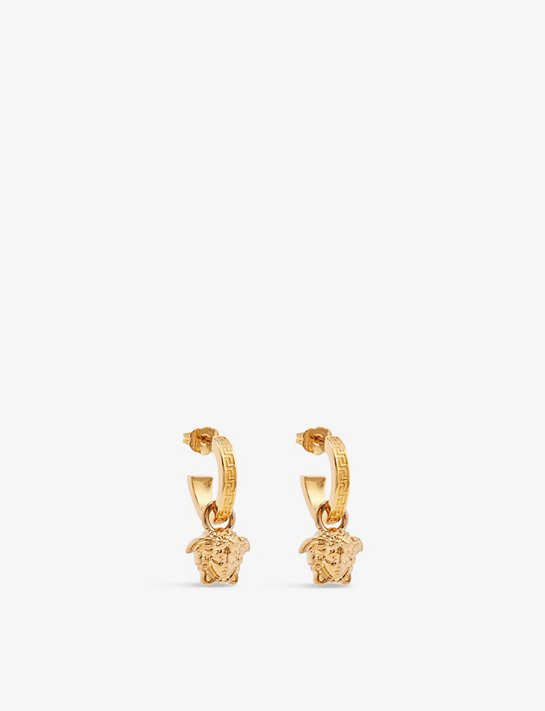 La Medusa Greca hoop earrings | Selfridges
