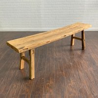 Reclaimed Elm 5' Entryway Bench | Etsy (US)