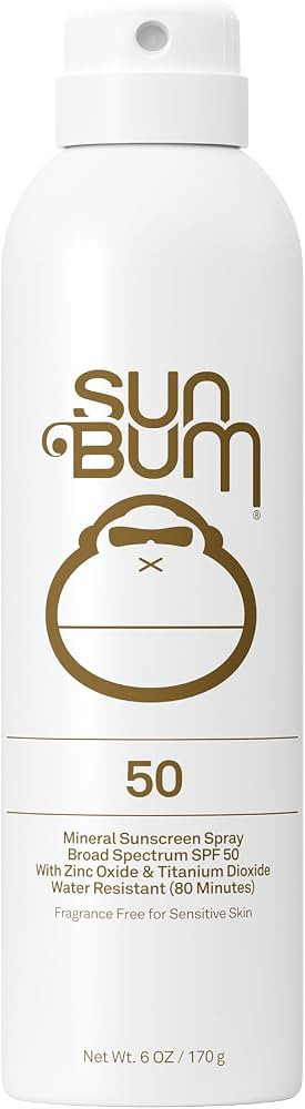 Sun Bum Mineral SPF 50 Sunscreen Body Spray - Water-Resistant Broad Spectrum Moisturizing Sunscre... | Amazon (US)