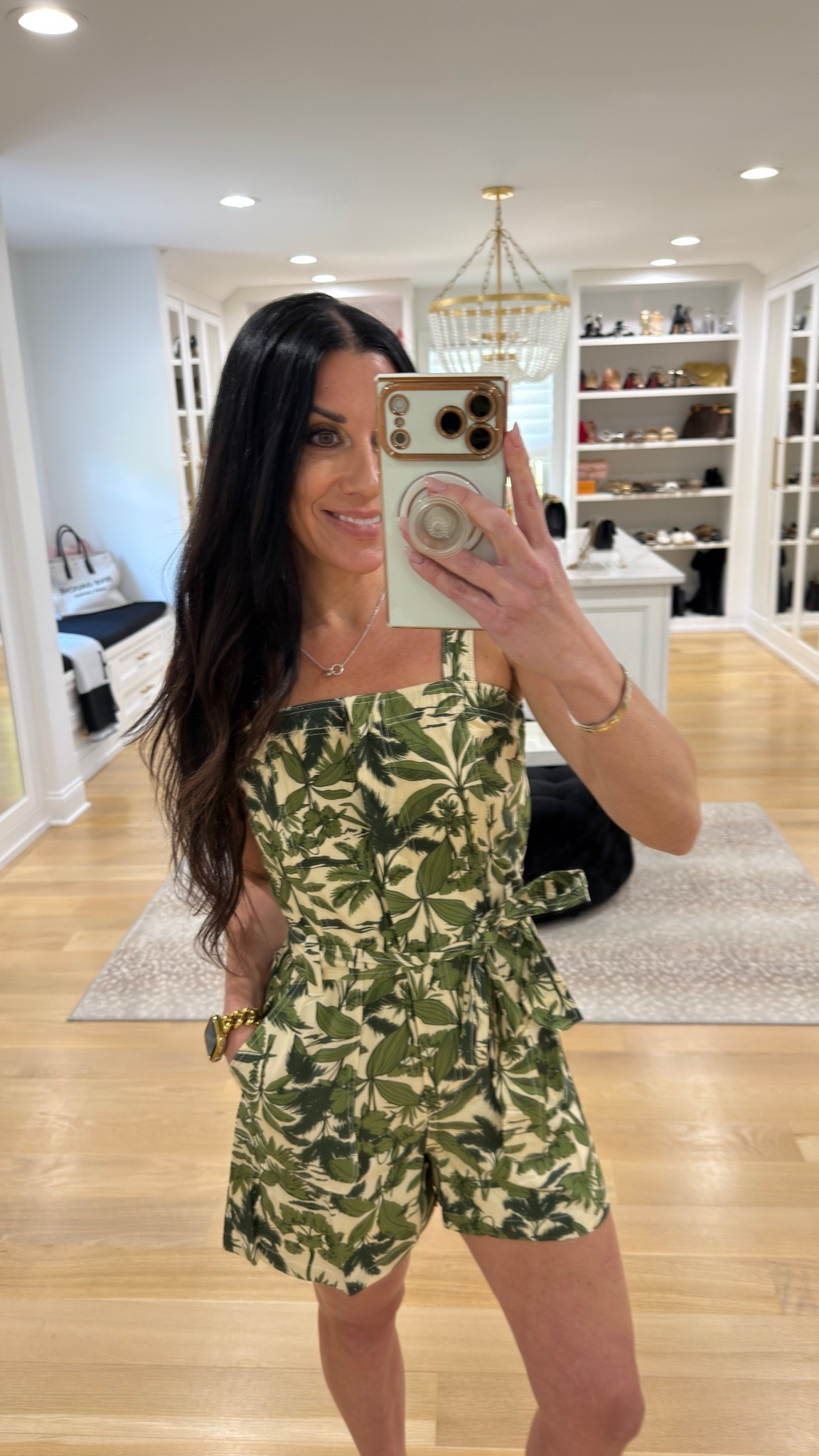 Palm print summer romper
Code Glambytes30 for 30% off