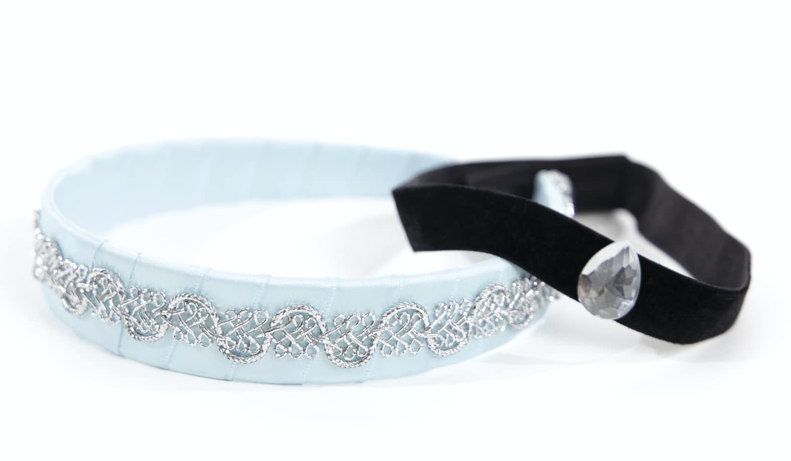 Little Adventures Cinderella Headband and Choker Necklace Accessory Set Blue | Amazon (US)
