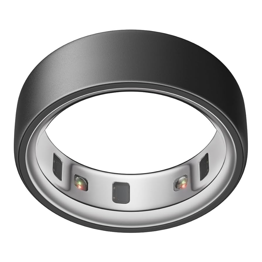Oura Ring 4 - Stealth - Size 12 - Smart Ring - Unique Sizing, Not Standard US Ring Sizes - Size F... | Amazon (US)