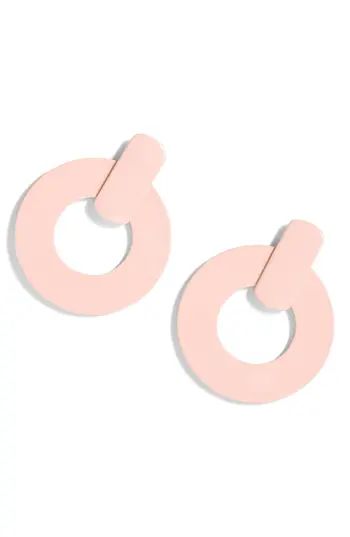 Women's J.crew Flat Drop Hoop Earrings | Nordstrom