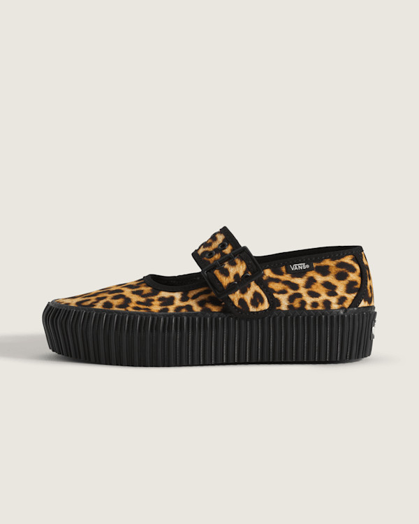 Vans Mary Jane Creeper Shoes (Leopard / Black) - 9.5 Men 11.0 Women | Vans (US)