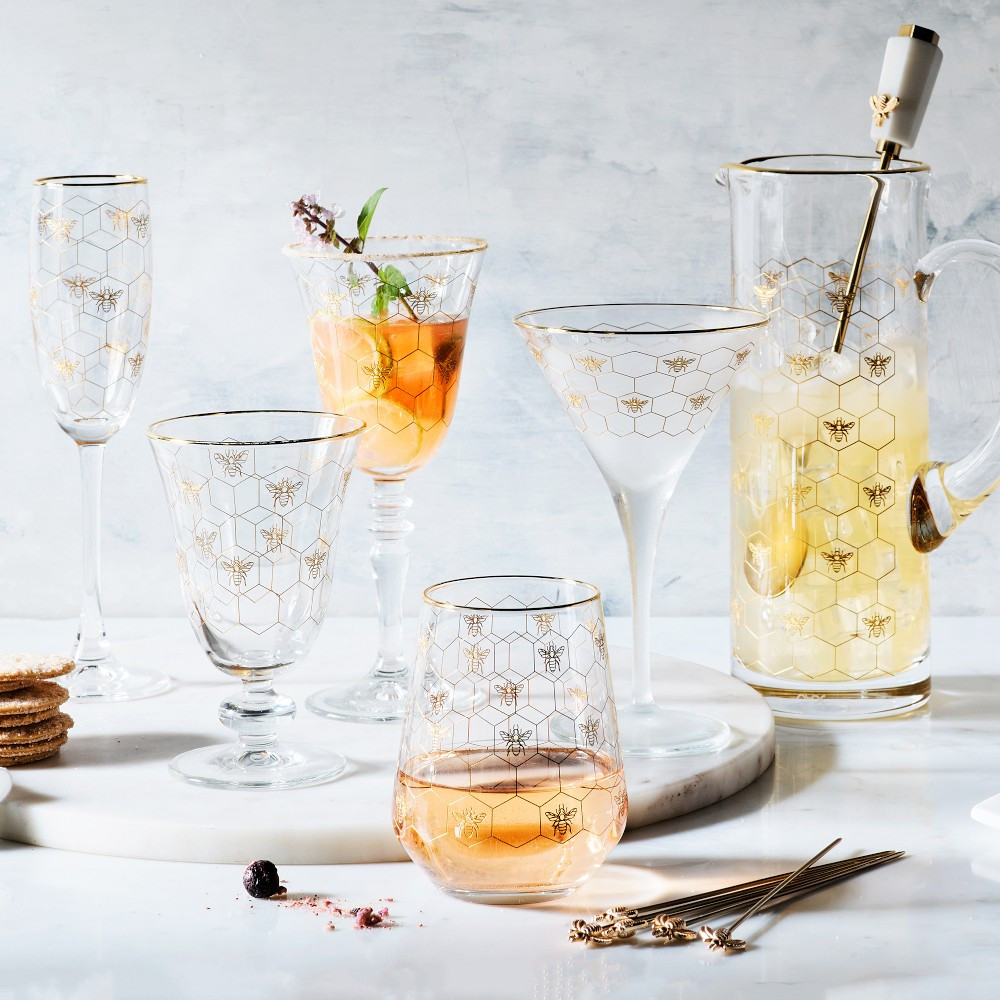Honeycomb Glassware Collection | Williams-Sonoma