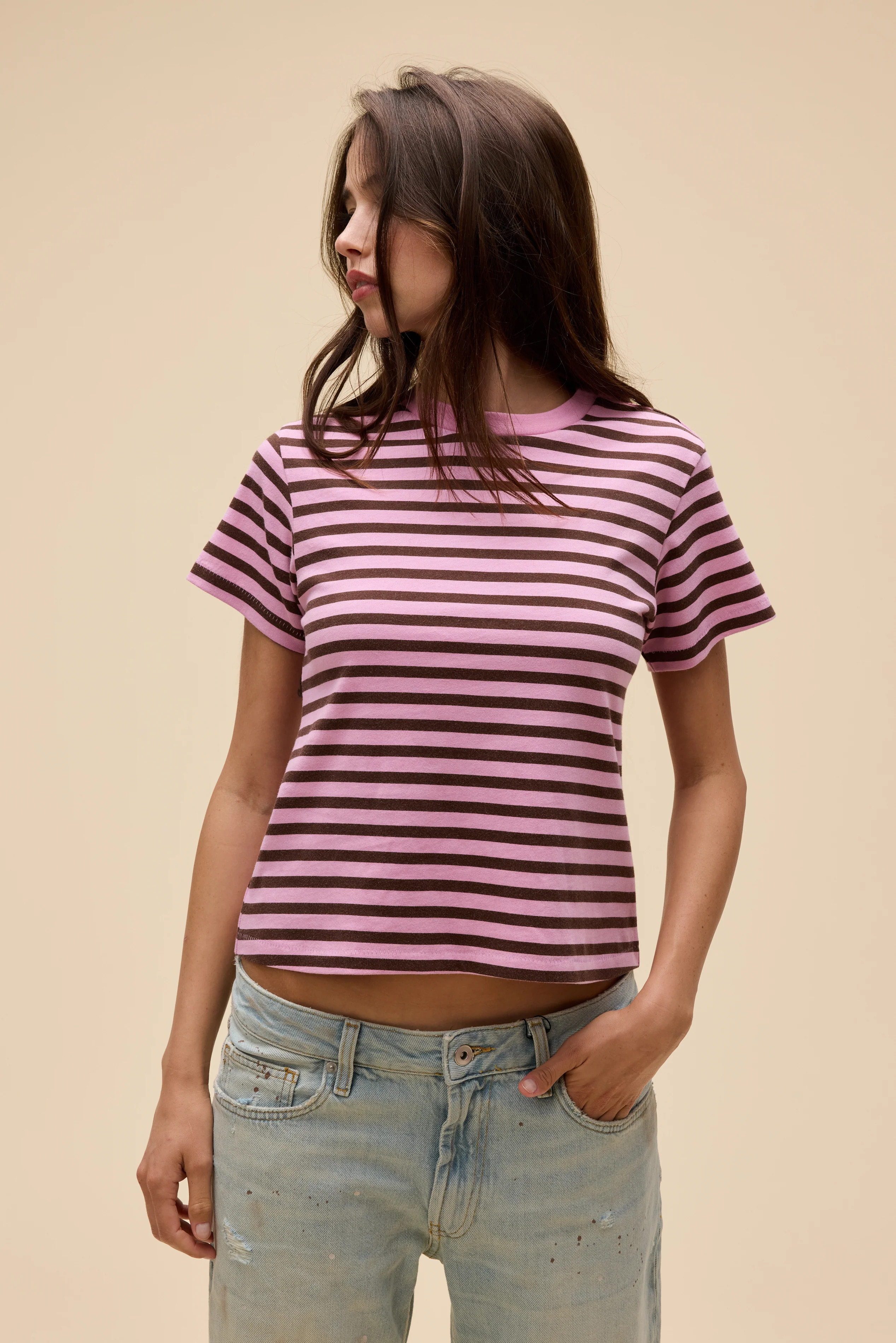 Stripe Vintage Tee | Daydreamer