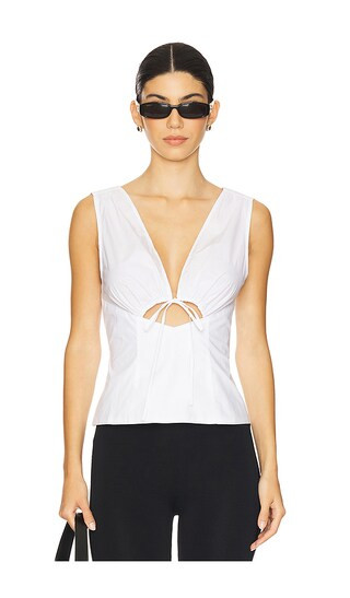 Ira Top in White | Revolve Clothing (Global)