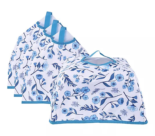 Temp-tations Set   of   4 Large Food Tents - QVC.com | QVC