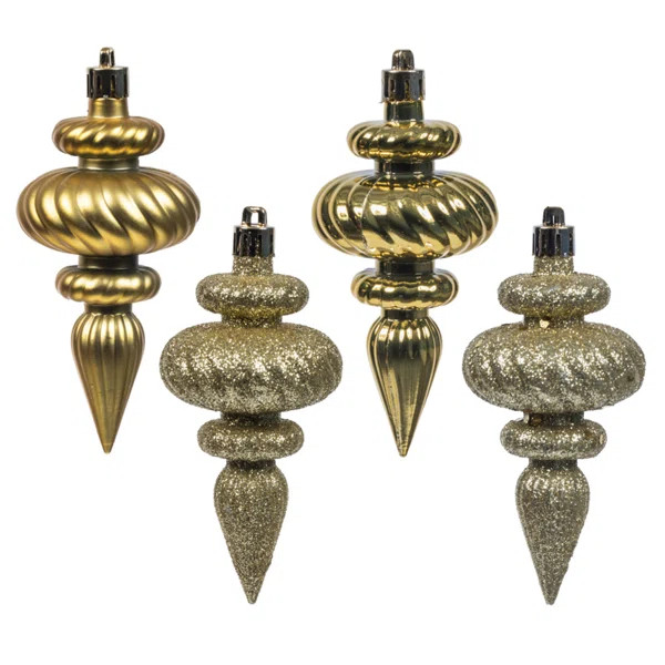 8 Piece Finial Ornament Set (Set of 8) | Wayfair North America