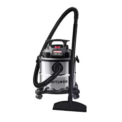 CRAFTSMAN 5-Gallons 4-HP Corded Wet/Dry Shop Vacuum with Accessories Included Lowes.com | Lowe's