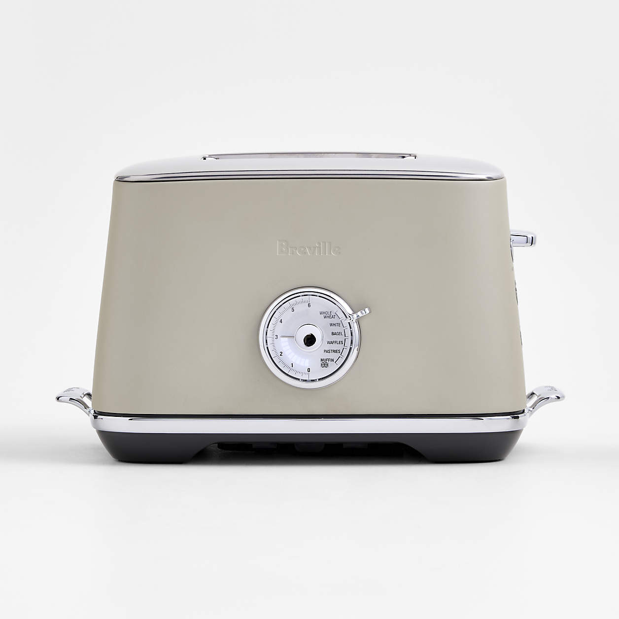 Breville Toast Select Luxe 2-Slice Toaster in Almond Nougat + Reviews | Crate & Barrel | Crate & Barrel