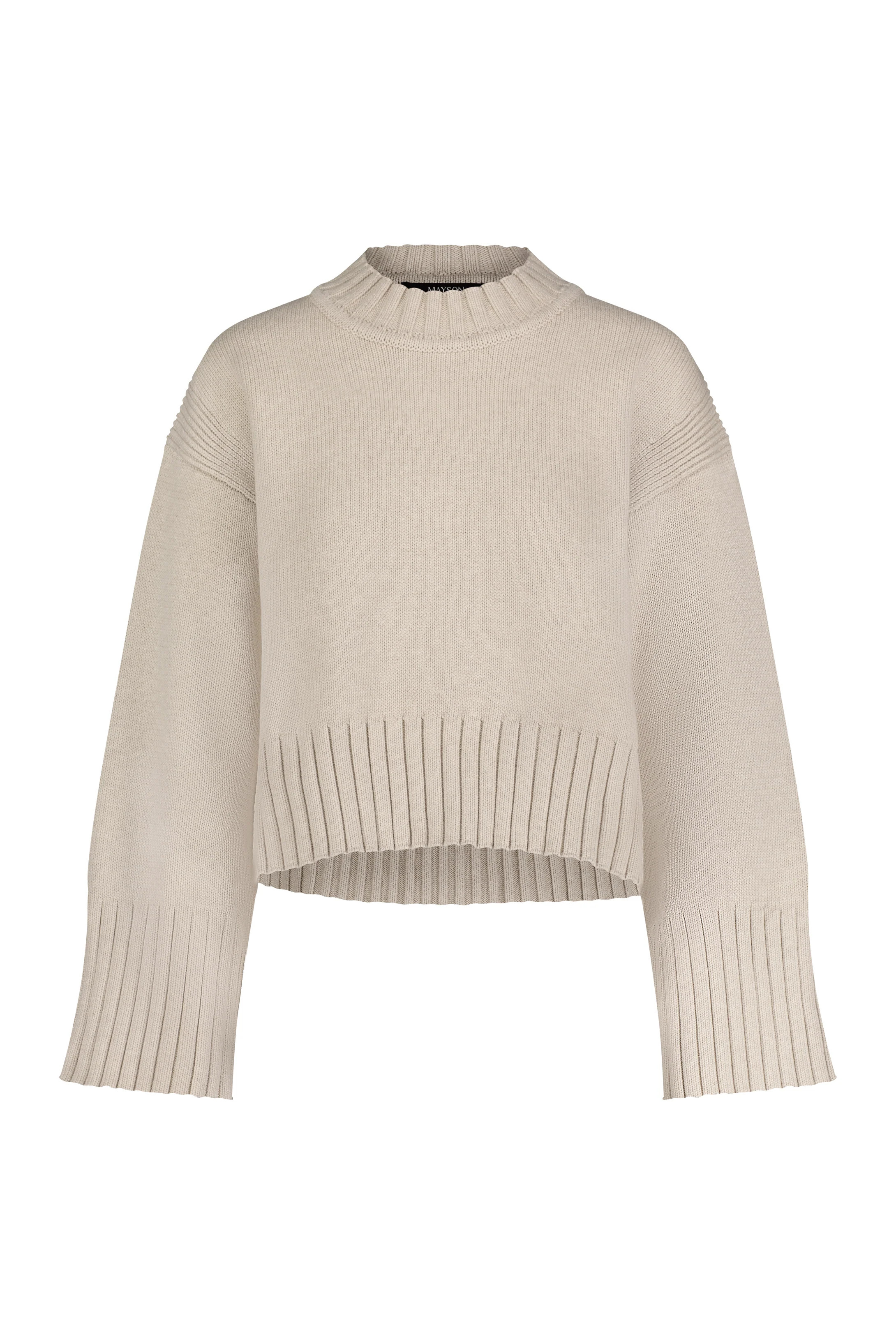 Boxy Crewneck Sweater | MAYSON the label