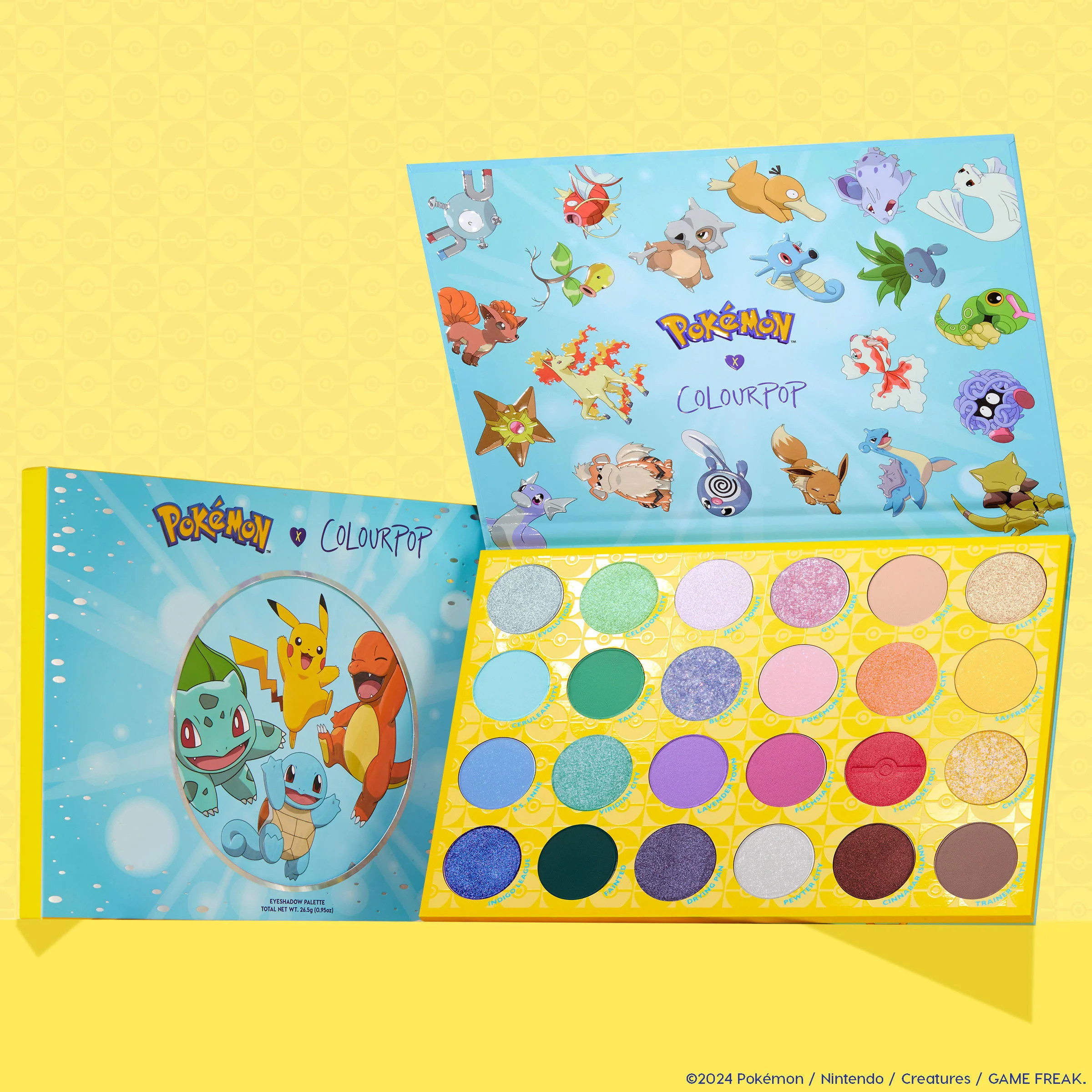 ColourPop®: Pallet Town | Pokemon Shadow Palette | Colourpop