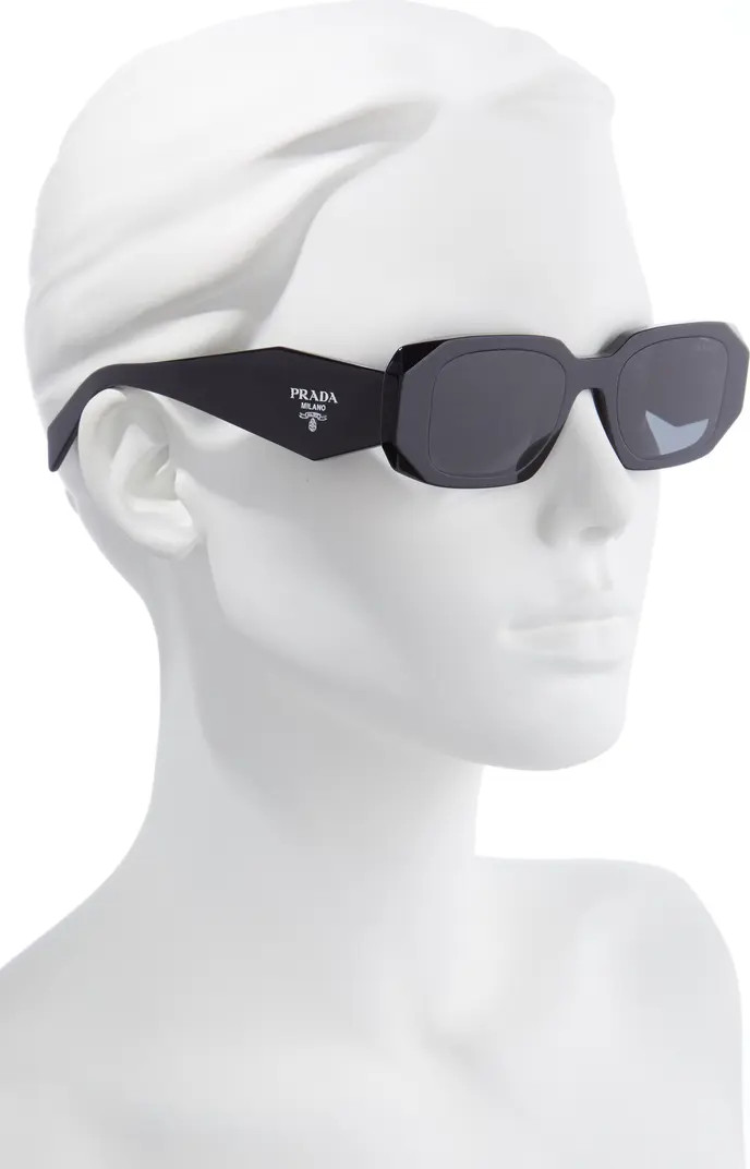 Runway 49mm Rectangular Sunglasses | Nordstrom