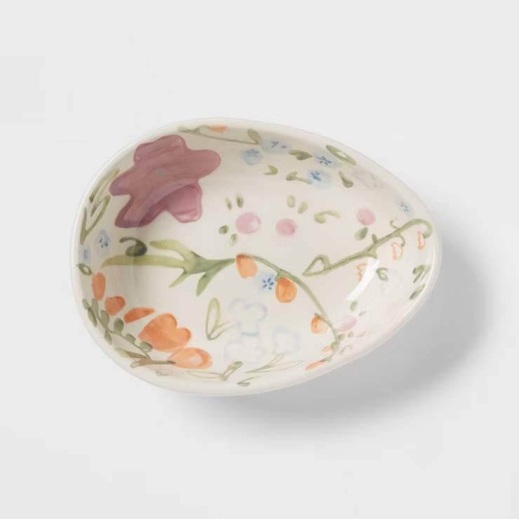 15oz Stoneware Egg Candy Bowl - Threshold™ | Target