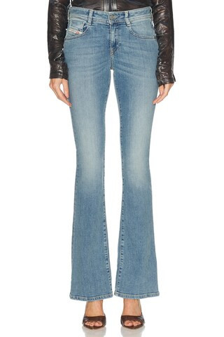 Diesel Low Rise Bootcut Leg in Blue | FWRD 