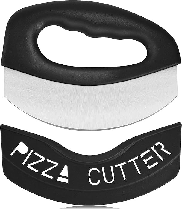 Urbanstrive Heavy Duty Stainless Steel Pizza Cutter with Cover, Super Sharp Blade Pizza Knife Piz... | Amazon (US)