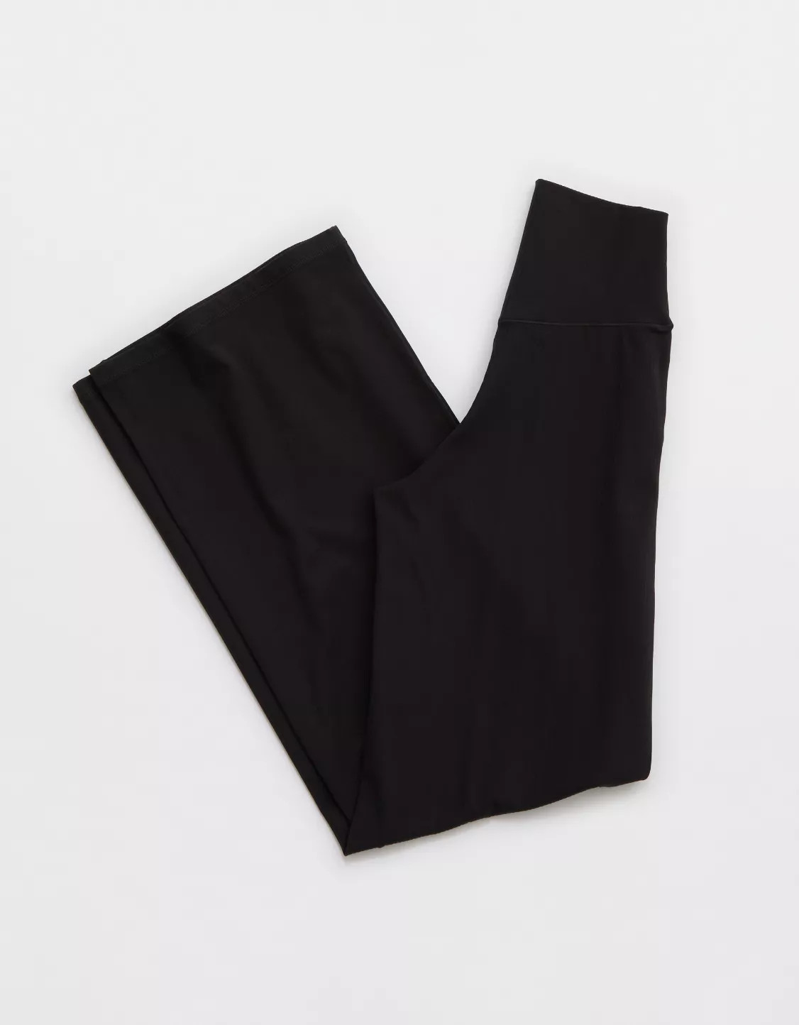 OFFLINE By Aerie Real Me XTRA High Waisted Ribbed Trouser | American Eagle Outfitters (US & CA)