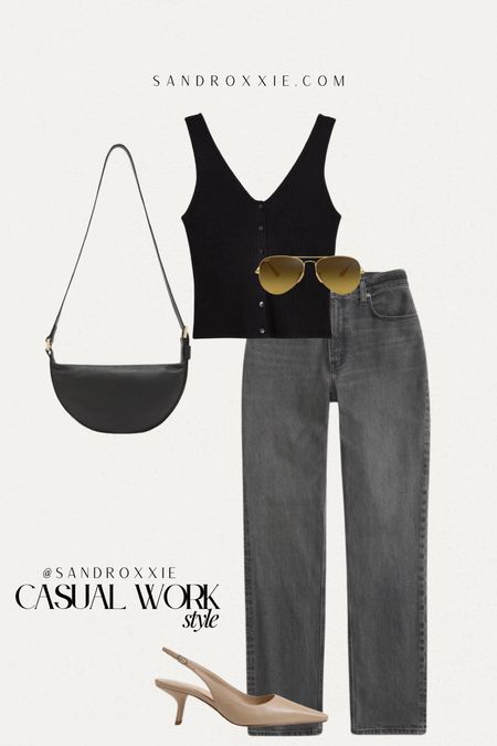 Sandroxxie Edit: Casual Work Style

+ linking similar options & other items that would coordinate with this look too! 

(7 of 7)

xo, Sandroxxie by Sandra
www.sandroxxie.com | #sandroxxie

Summer Outfit | Spring Outfit | All black outfit | black straight jeans Outfit | Minimalistic Outfit

#LTKworkwear #LTKstyletip #LTKSeasonal