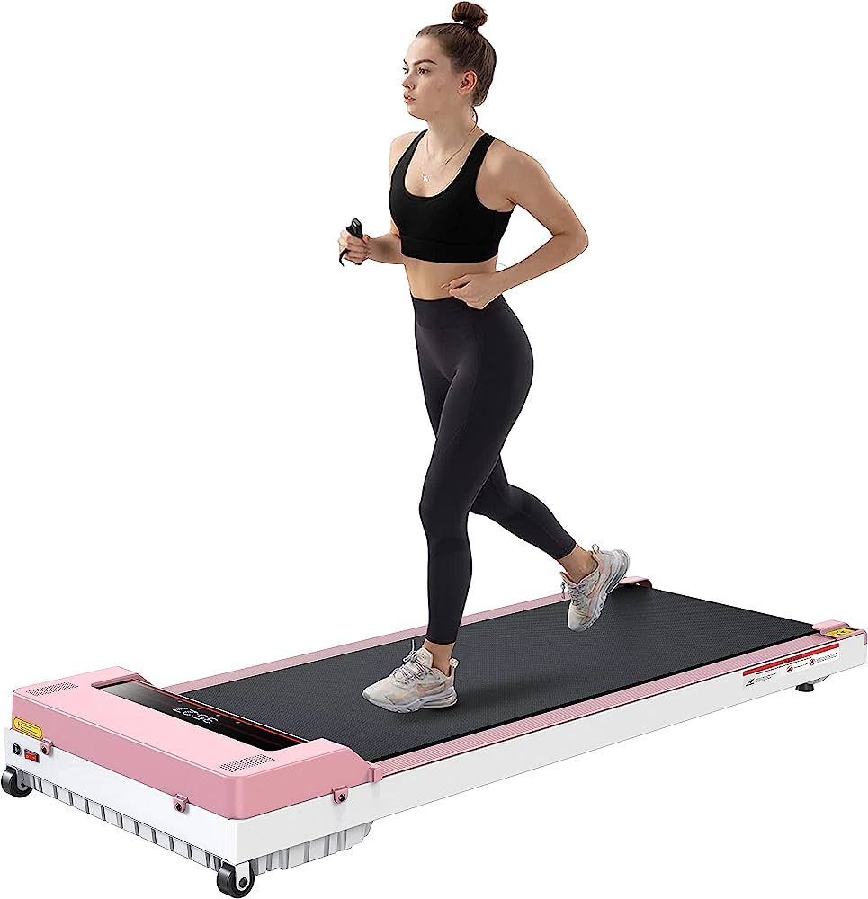 Walking Pad Desk Treadmill, Portable Under Desk Treadmill Walkstation Installation Free, with Fol... | Amazon (US)