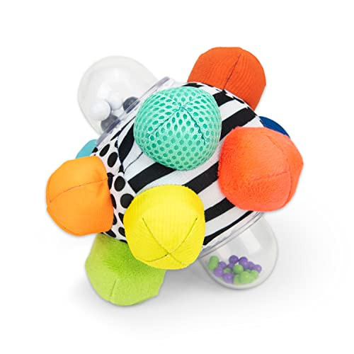 Sassy Developmental Bumpy Ball, Easy to Grasp Bumps Help Develop Motor Skills, Ages 6+ Months | Amazon (US)