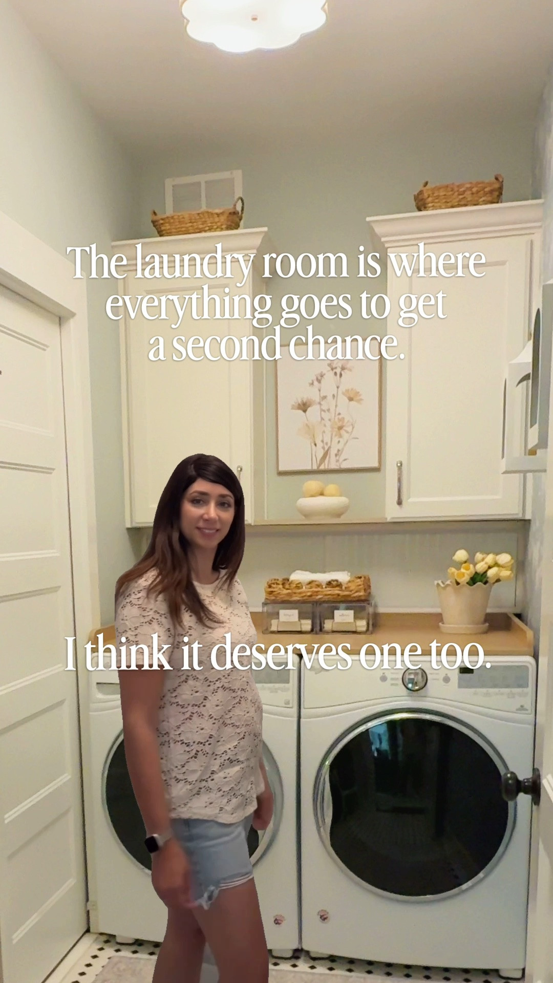 Dedicating this moment for the laundry rooms! You work magic so you deserve a little glow up too. 😉

#laundryroomrefresh #homedecor #homedecoronabudget #roomtransformation

#LTKOver40 #LTKHome