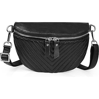 befen Geniune Leather Small Sling Bags Fanny Pack Crossbody Bags Purses Gifts for Women Teen Girl... | Amazon (US)