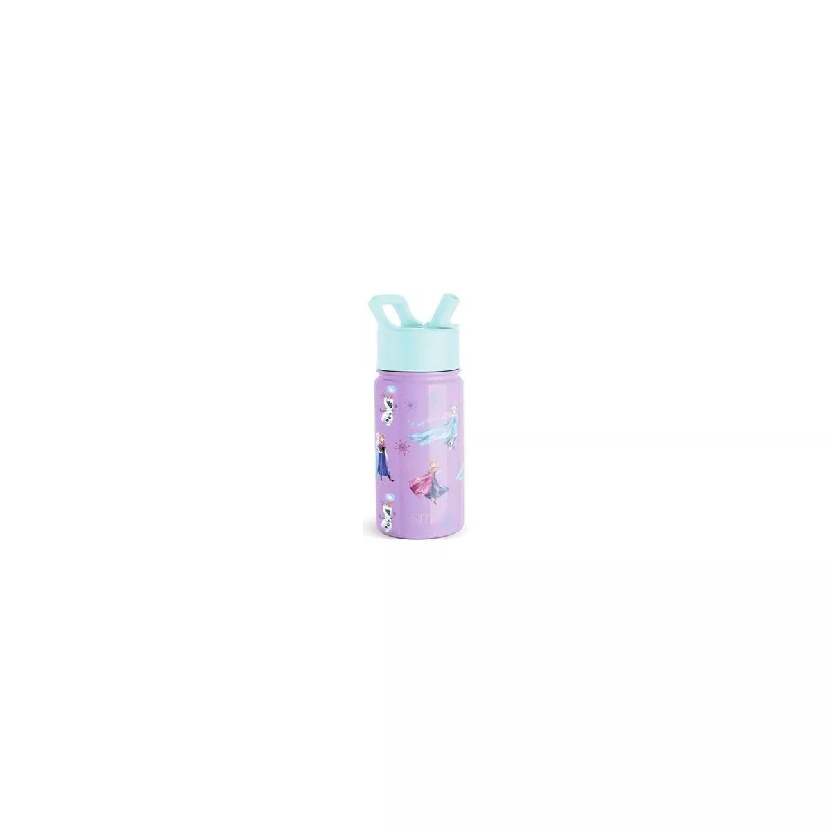 14oz Stainless Steel Summit Kids Water Bottle with Straw - Simple Modern | Target